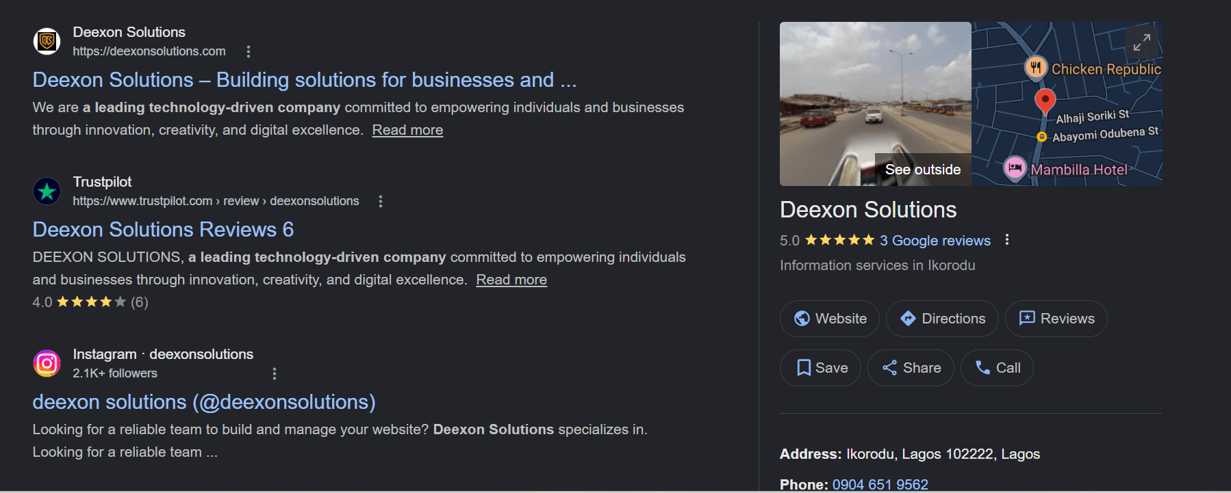 Google Business Profile